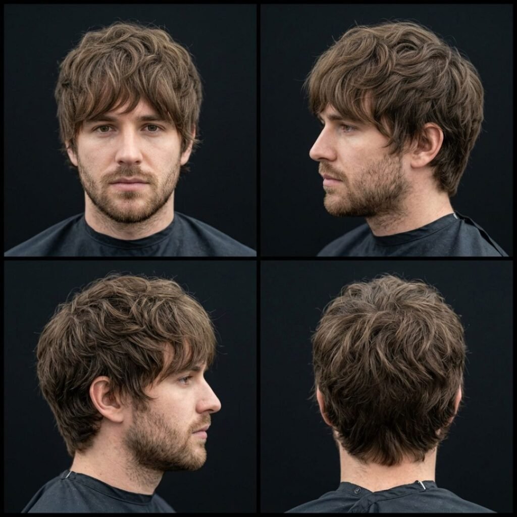 Thick Shag with Long Fringe