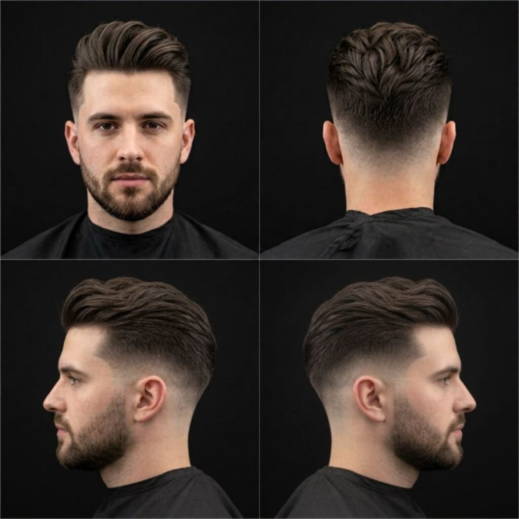 Undercut with Low Fade