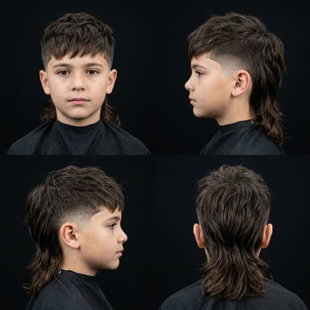 Unique Mullet Styles for Kids
