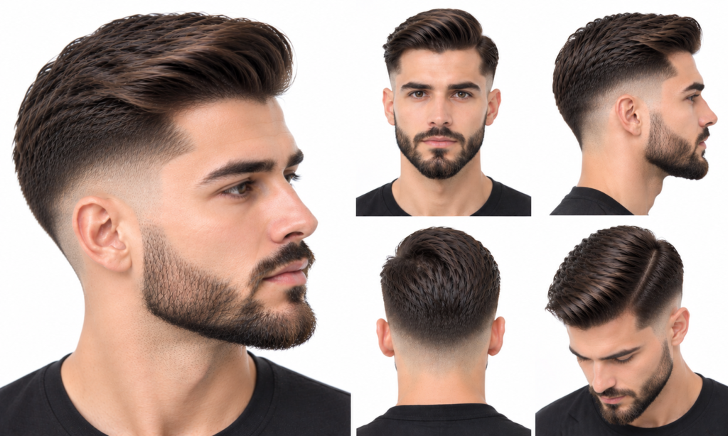 Comb Over Fade No Line: Clean & Stylish Men’s Haircut