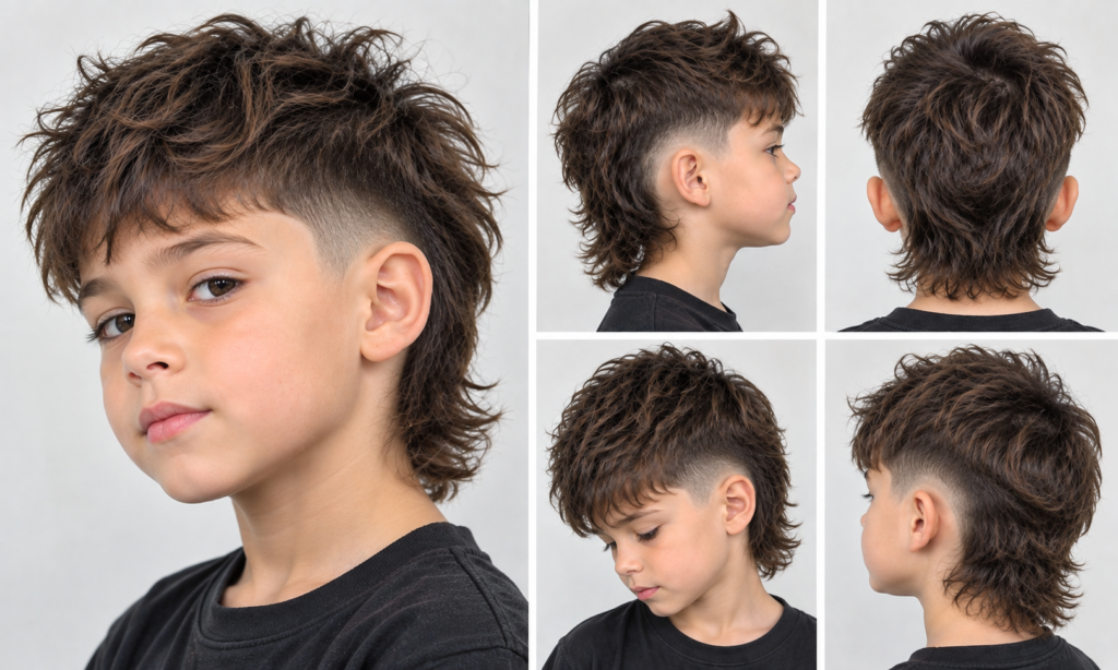 Mullet for Kids: 15 Cool & Trendy Haircuts for Boys 
