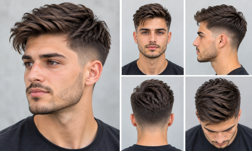 Comb Over Fade No Line: Clean & Stylish Men’s Haircut