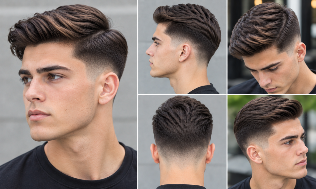 Comb Over Fade No Line: Clean & Stylish Men’s Haircut
