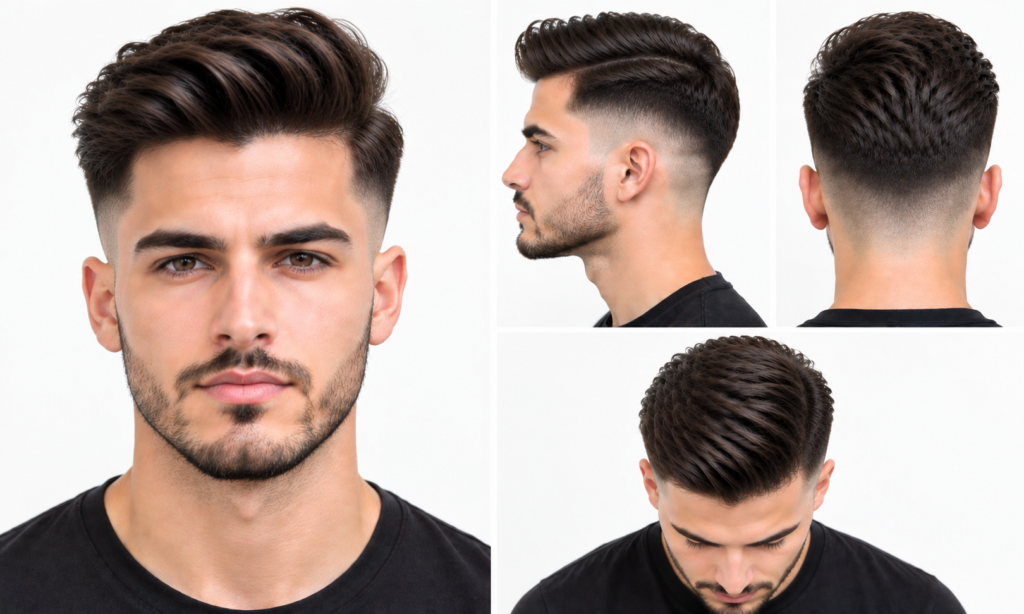 Comb Over Fade No Line: Clean & Stylish Men’s Haircut