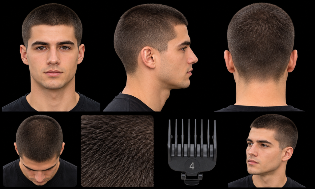 4 Guard Buzz Cut: Clean & Stylish Men’s Haircut in 2026