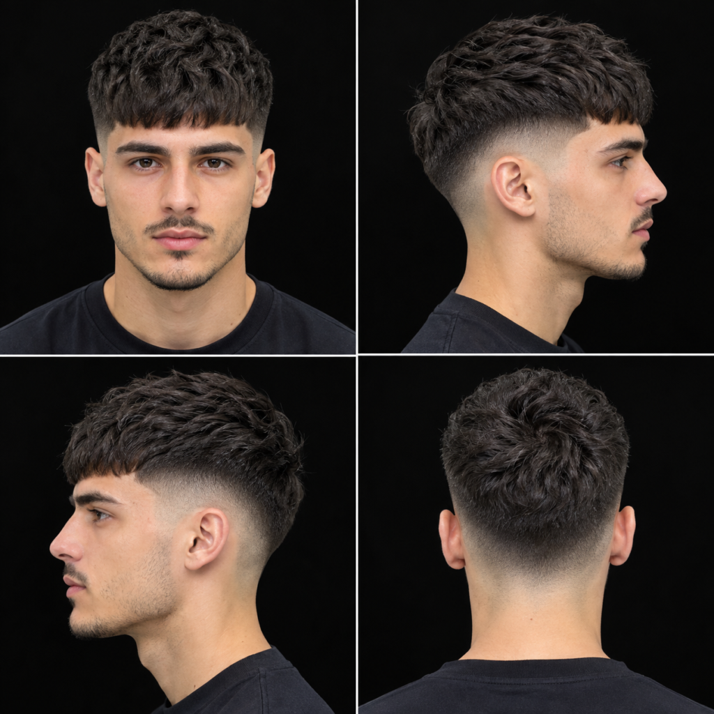 French crop X mid fade