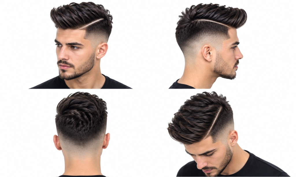 Comb Over Fade No Line: Clean & Stylish Men’s Haircut