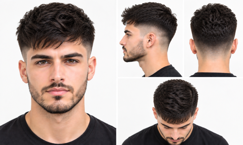 Comb Over Fade No Line: Clean & Stylish Men’s Haircut