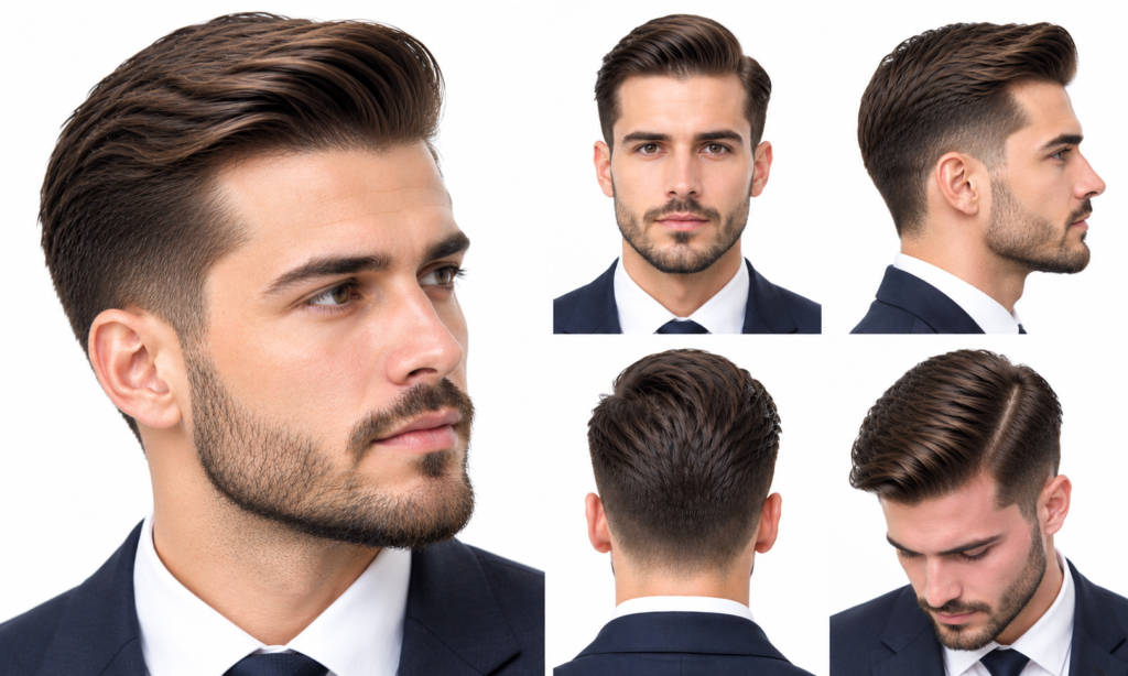 Comb Over Fade No Line: Clean & Stylish Men’s Haircut