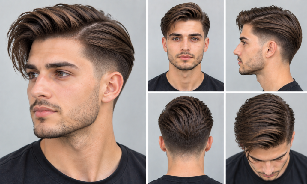 Comb Over Fade No Line: Clean & Stylish Men’s Haircut
