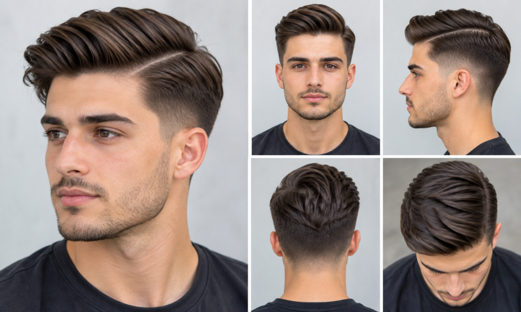 Comb Over Fade No Line: Clean & Stylish Men’s Haircut