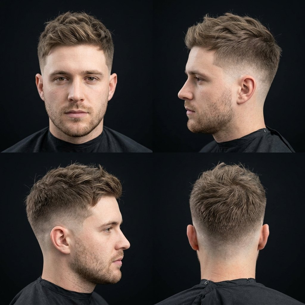 Messy Crew Cut
