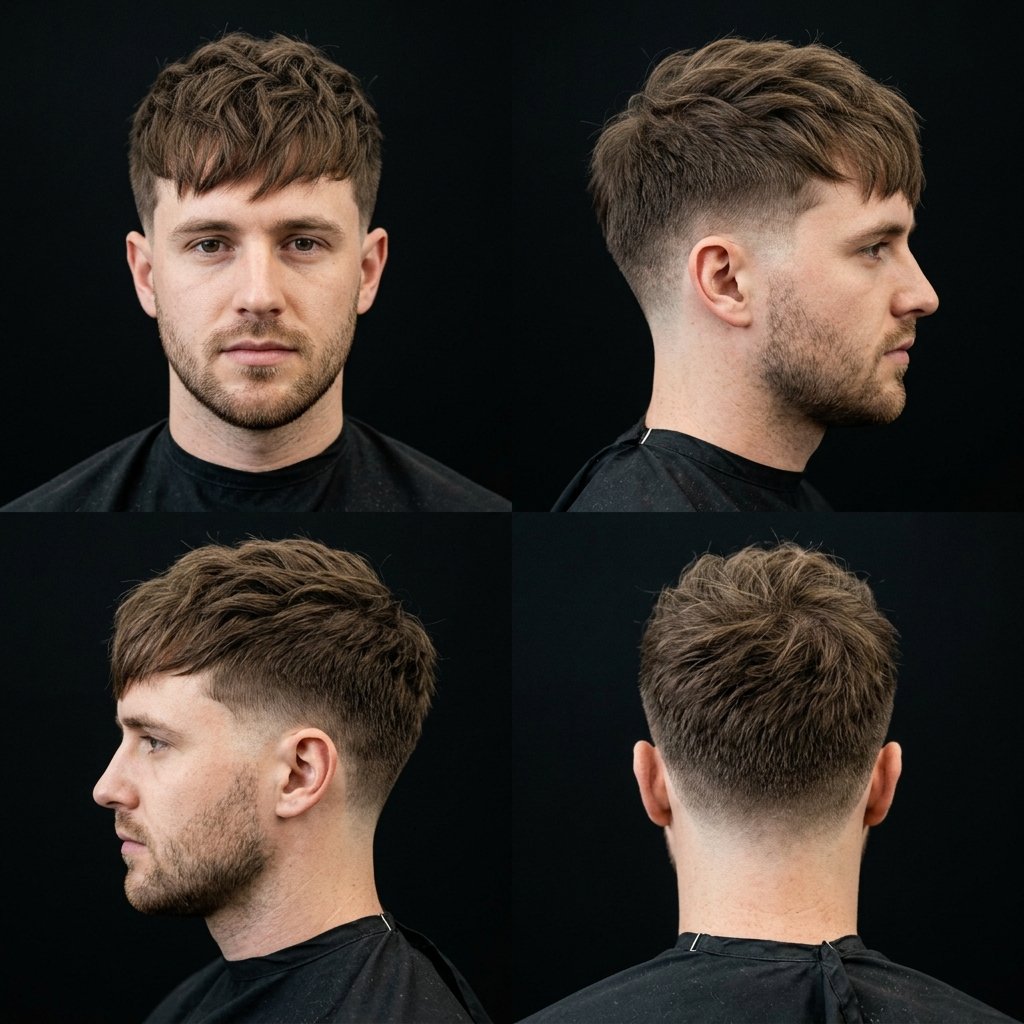Textured Fringe with Low Taper