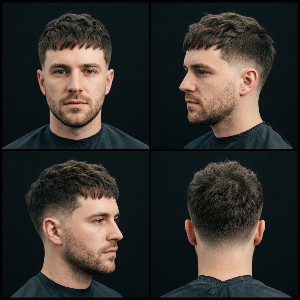 Textured Crop with Low Taper