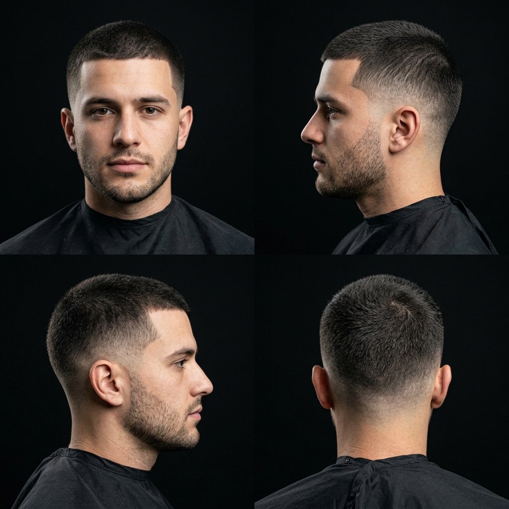 Short Taper Buzz Top