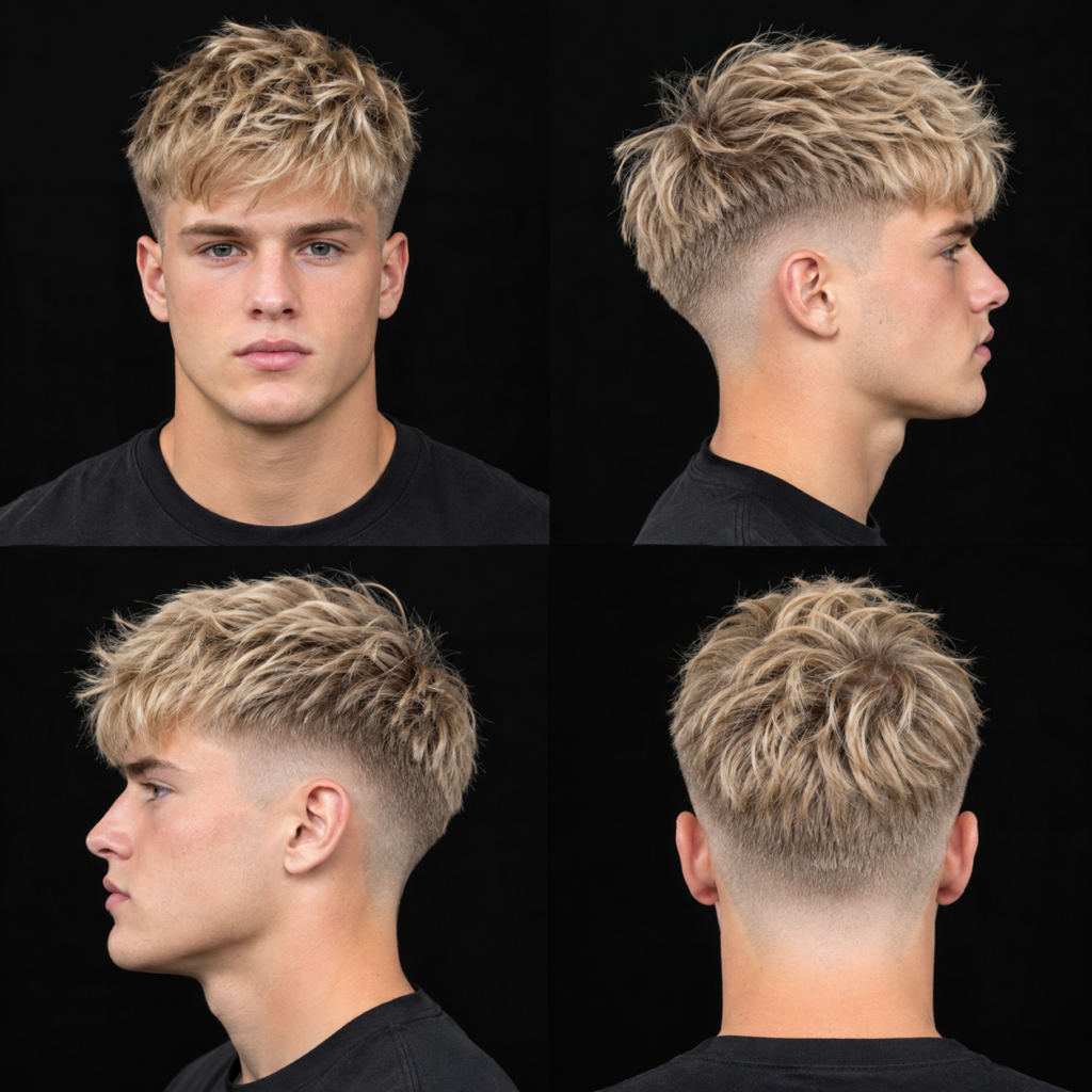 Blonde White Boy Haircuts