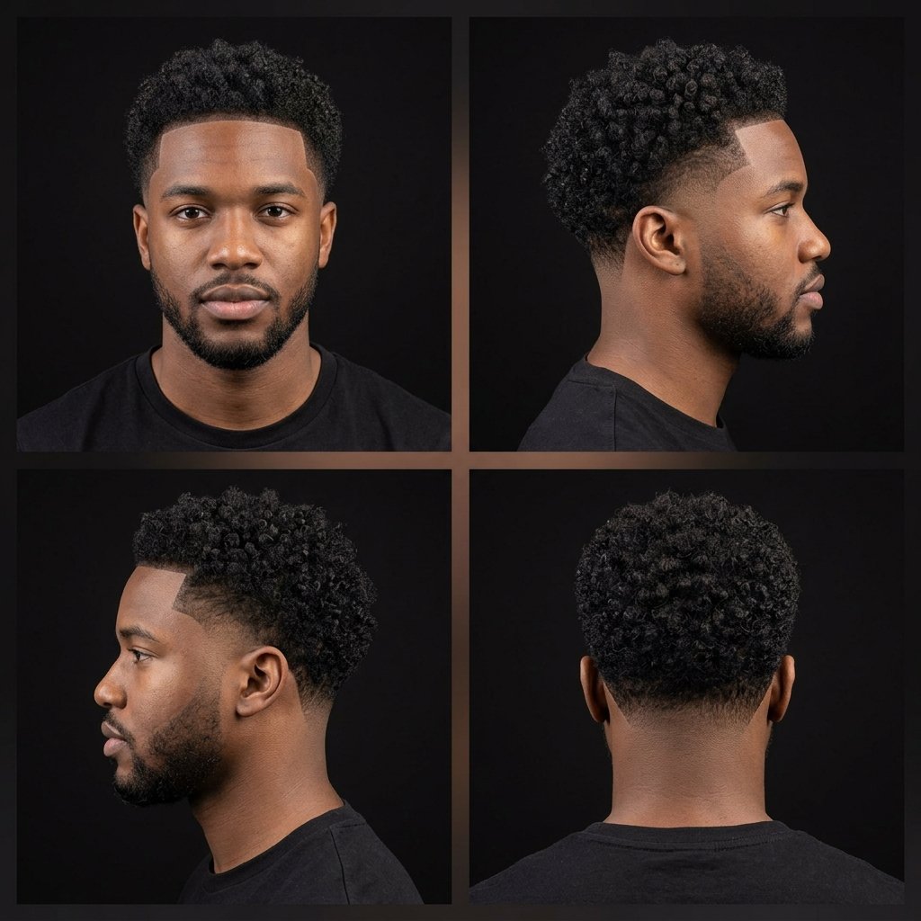 Low Taper Curly Casual Everyday