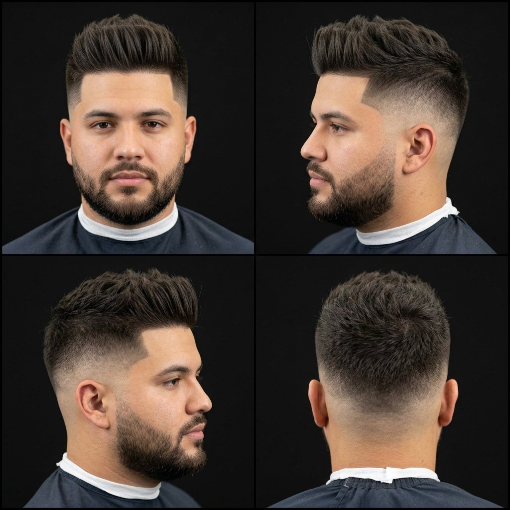 Round Faces: Go Mid or High to Add Vertical Length