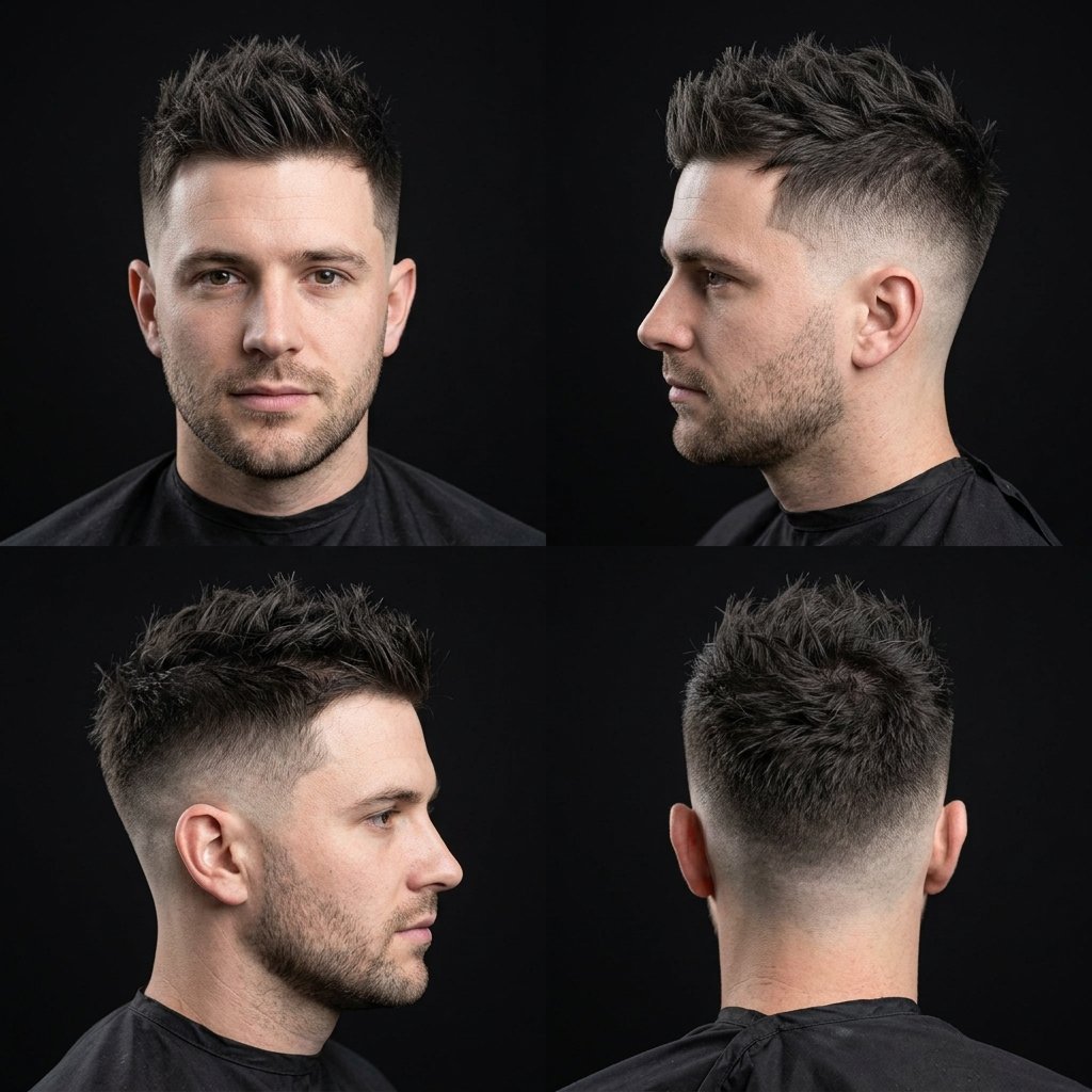 Spiky Crew Cut