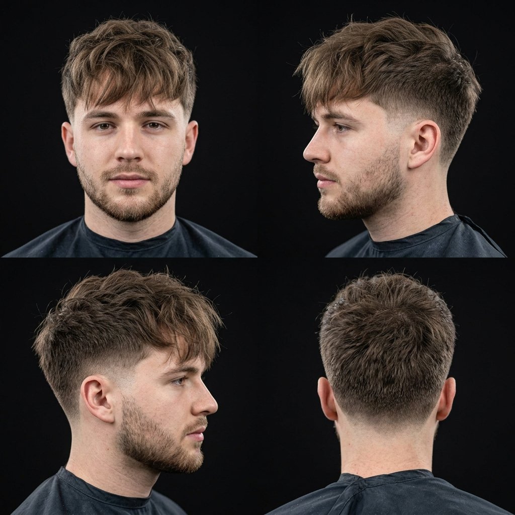 Fluffy Fringe Low Taper