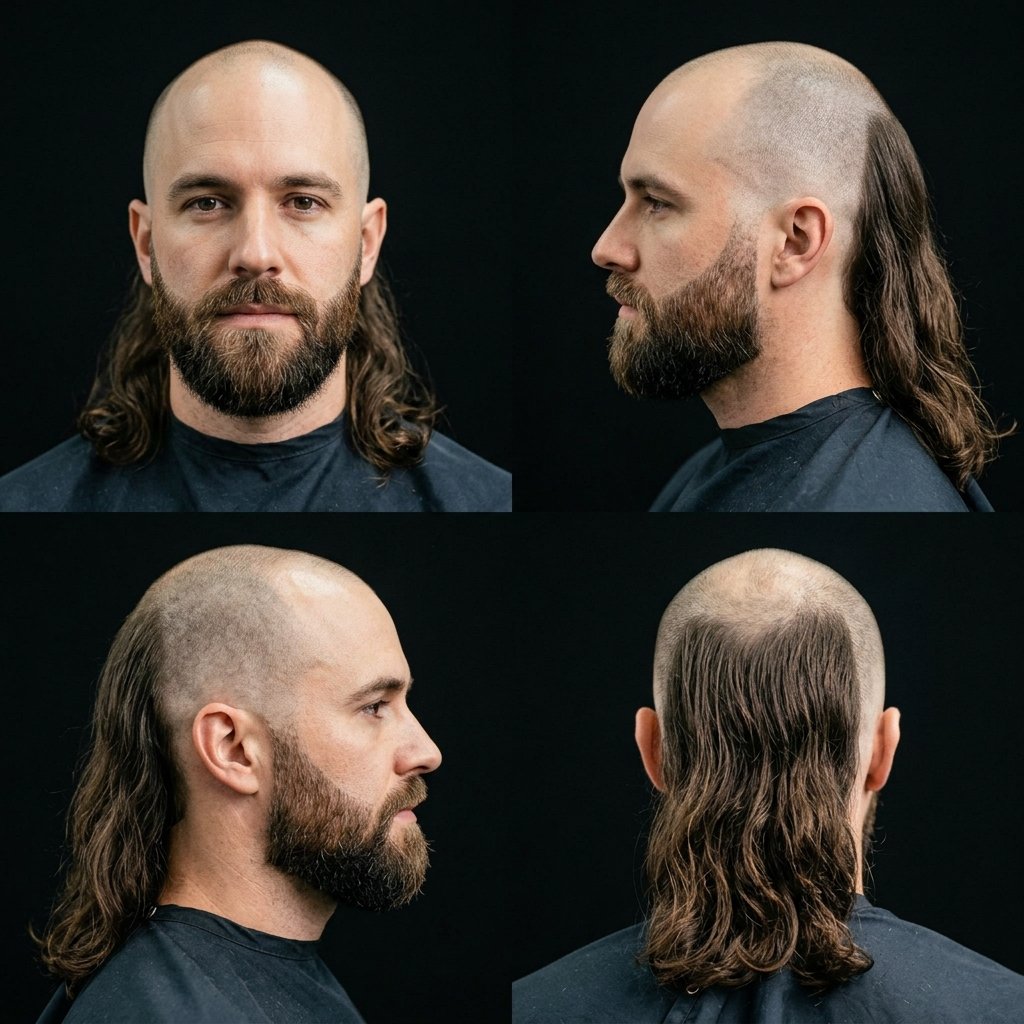 Skullet with Beard