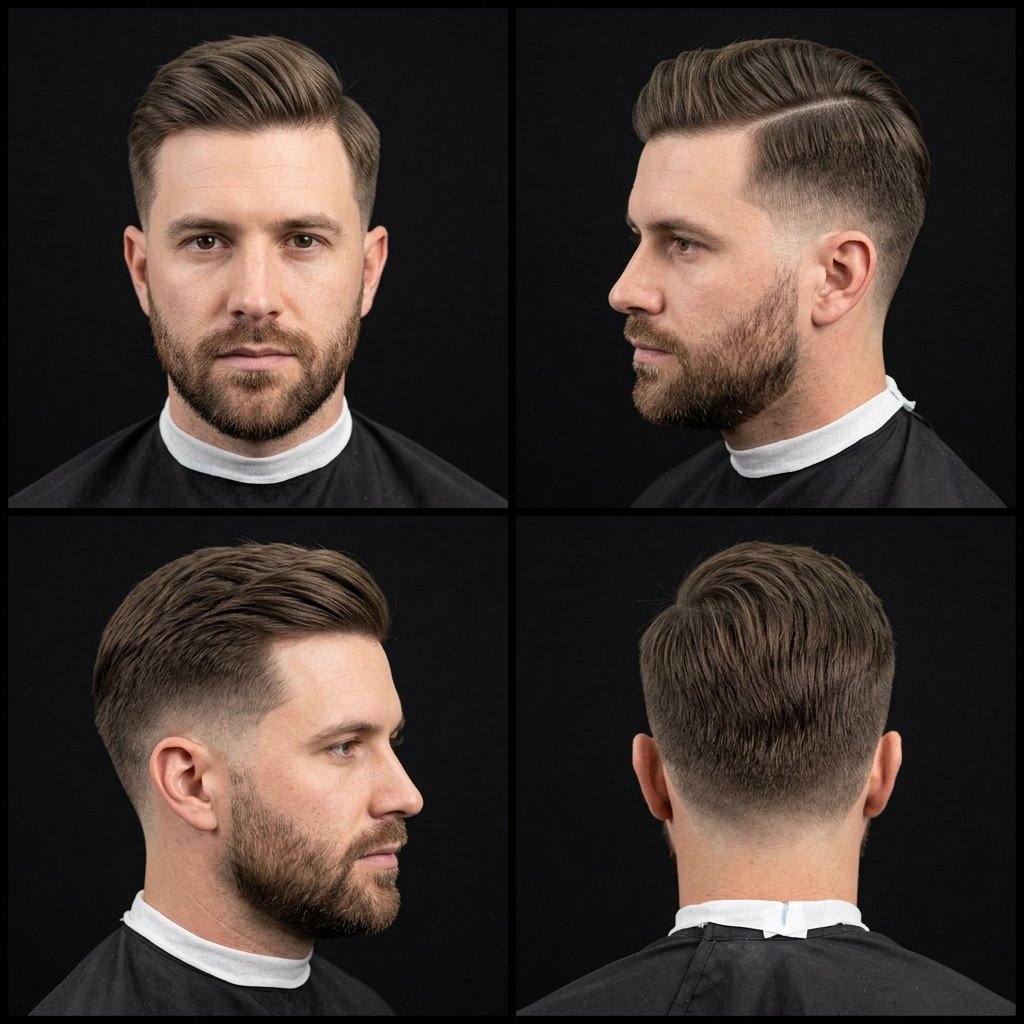 Classy Side Swept Part