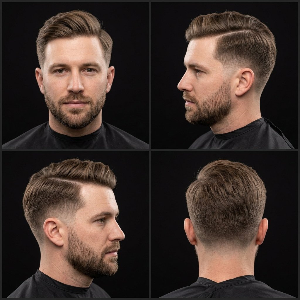 Classic Side Part