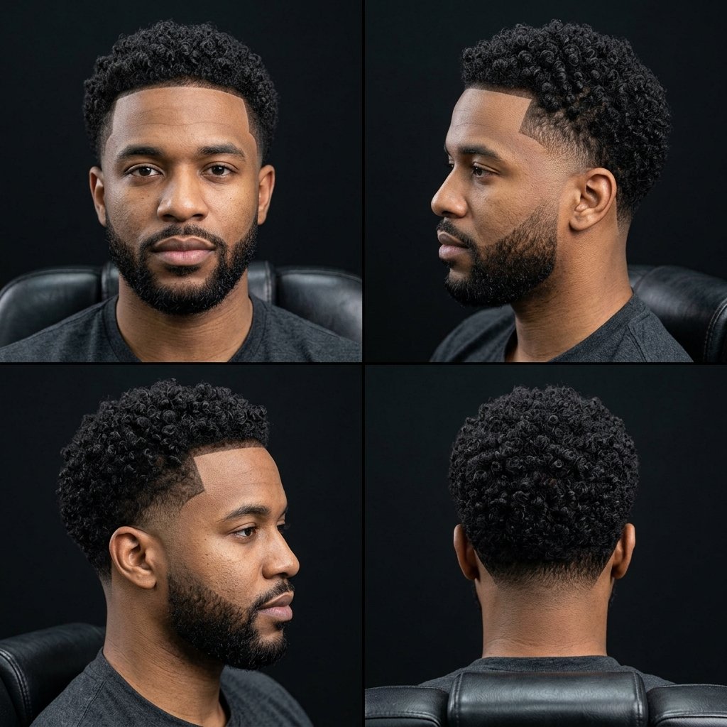 Low Taper Curly Professional