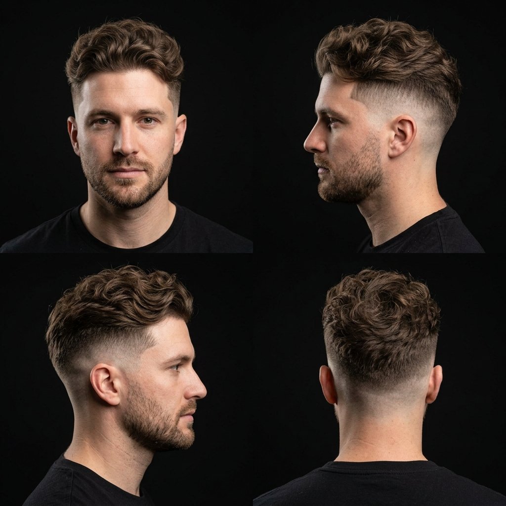 Disconnected Undercut with Wavy Top