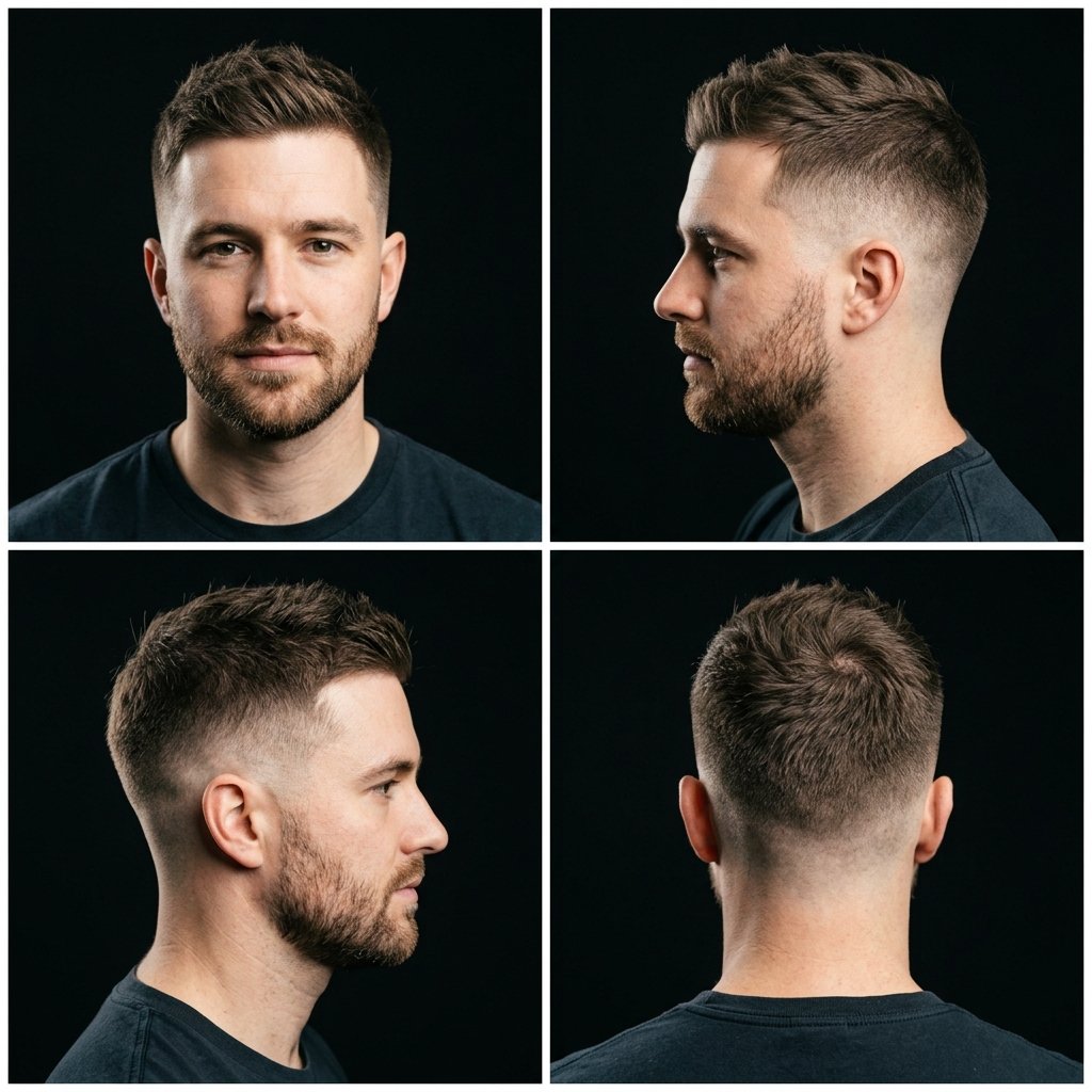 Crew Cut Taper Fade