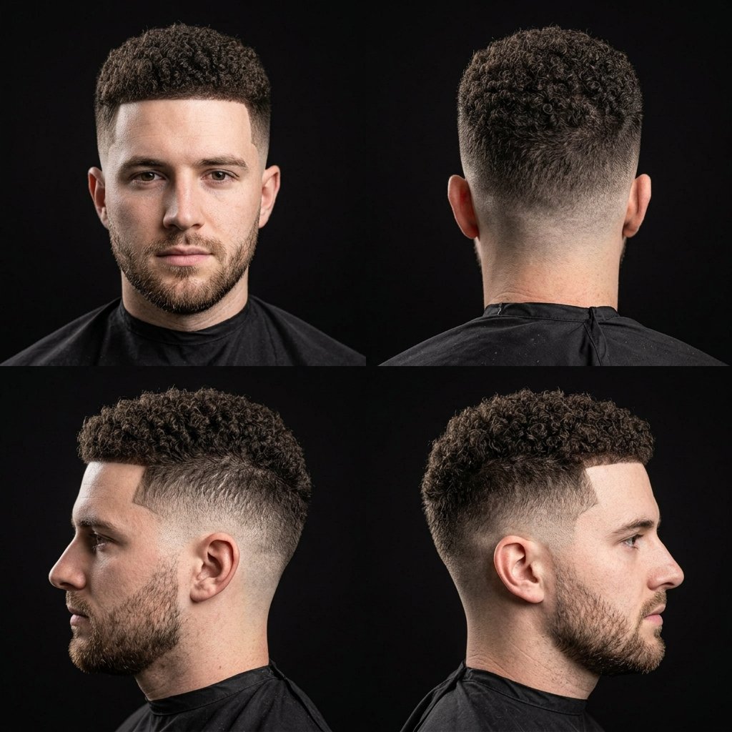 Afro Crew Cut