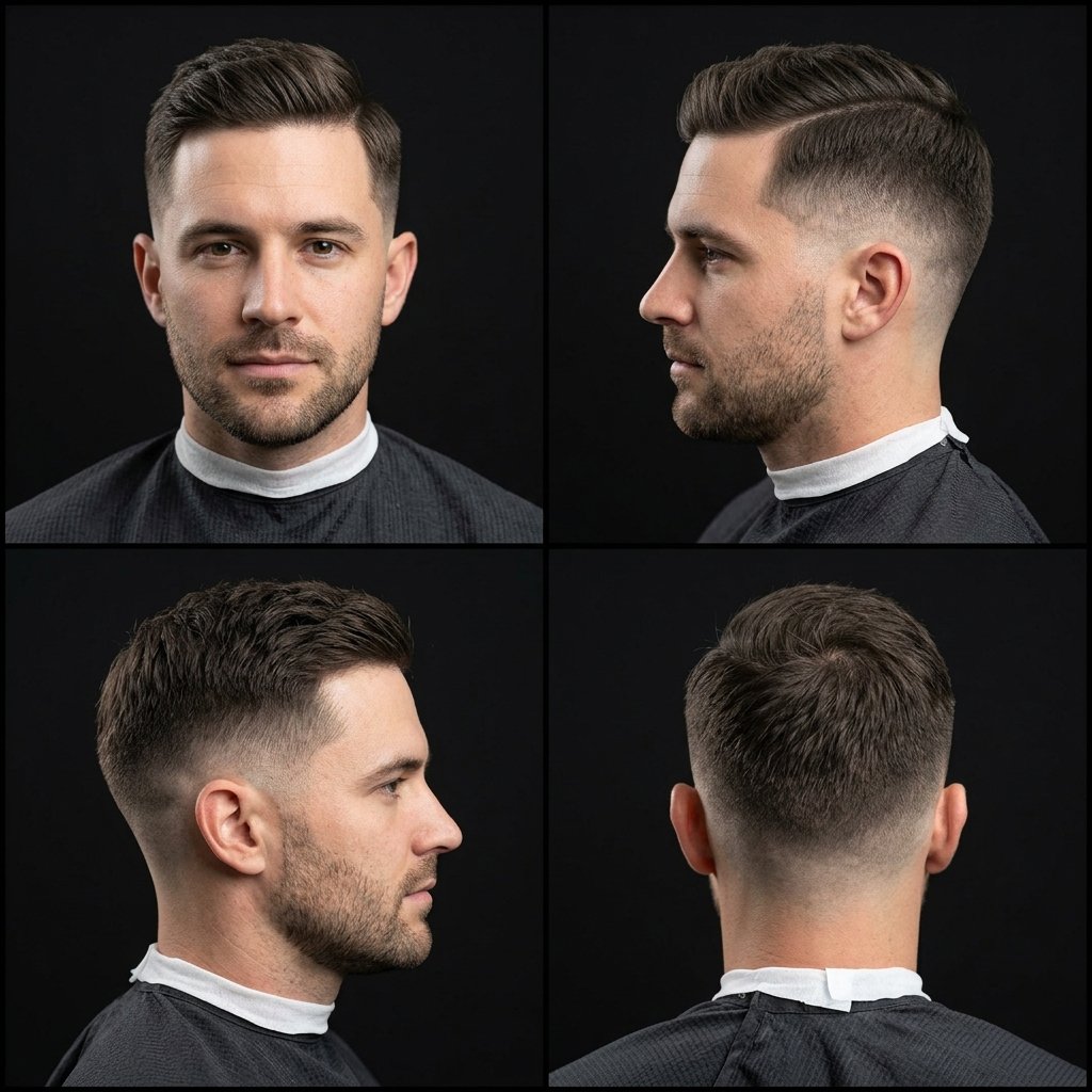 Ivy League Side Part