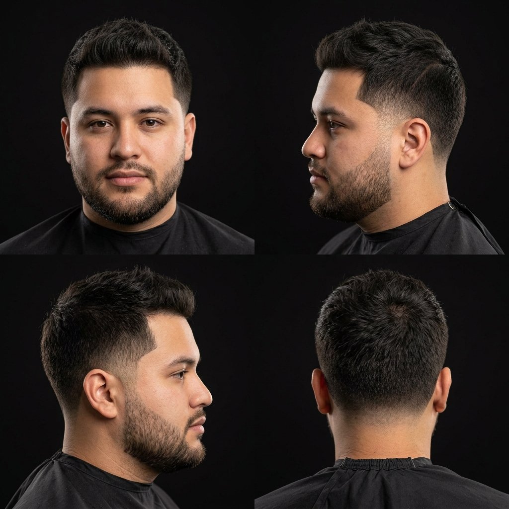 Mid Taper for Round Face