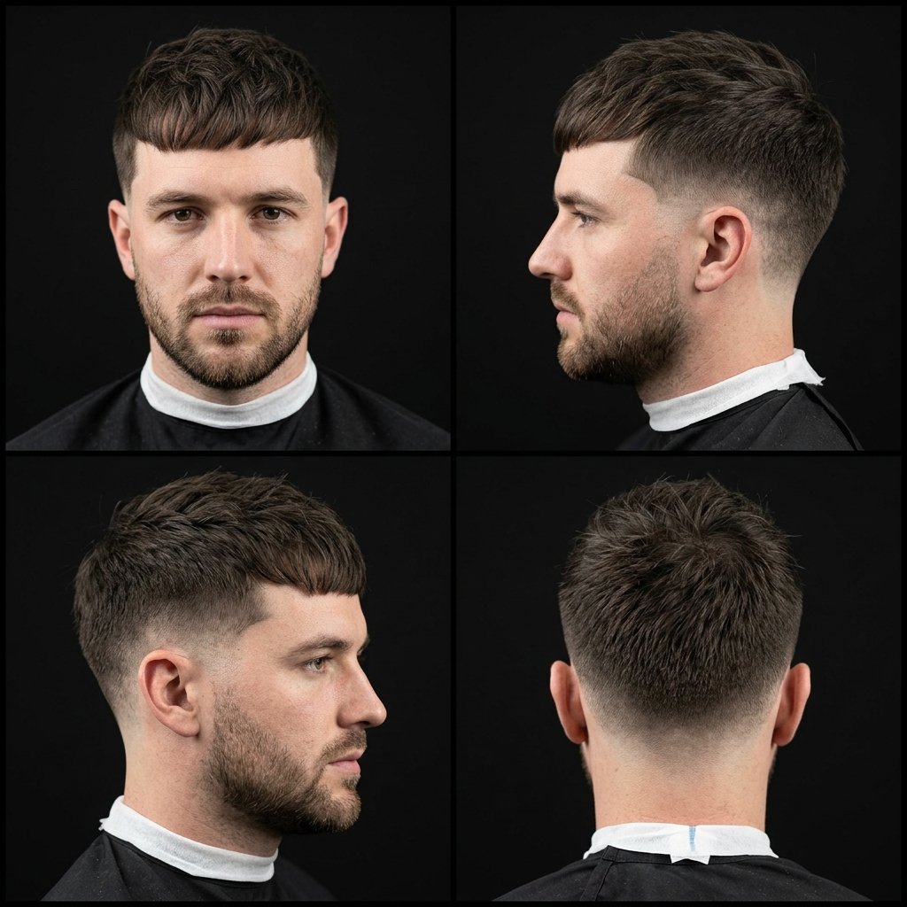 Caesar Fringe Low Taper