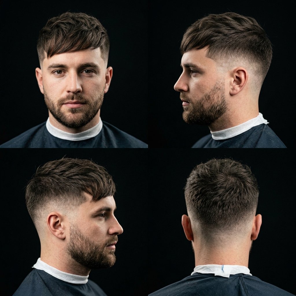 Side-Swept Textured Fringe