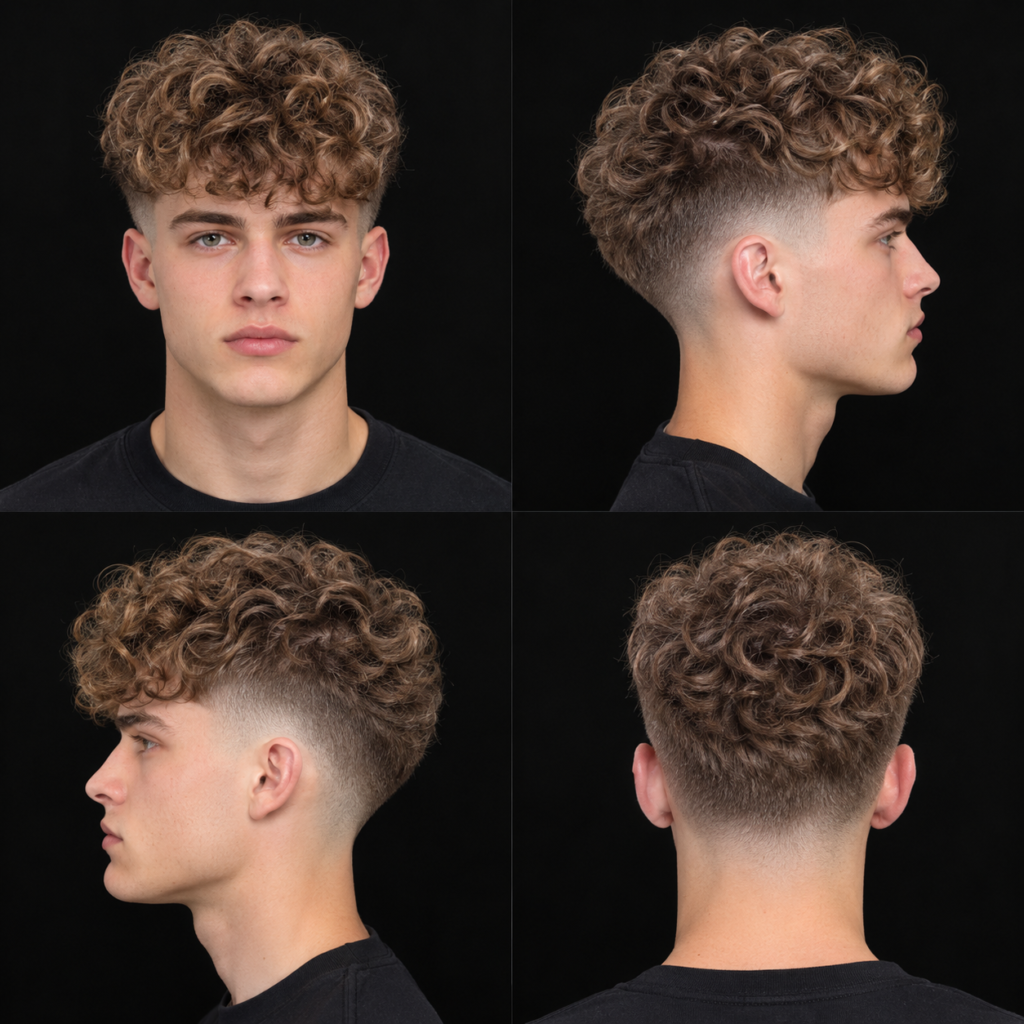 White Boy Curly Haircuts