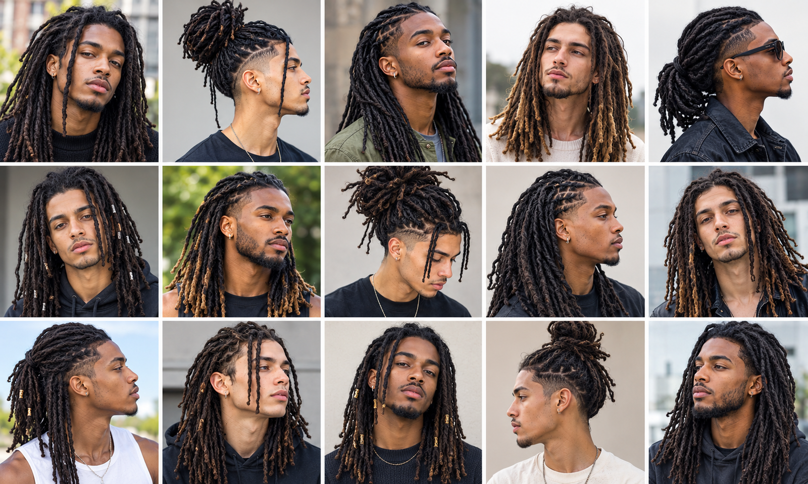 Men’s Loc Styles for Long Hair: 15 Trendy Looks in 2026