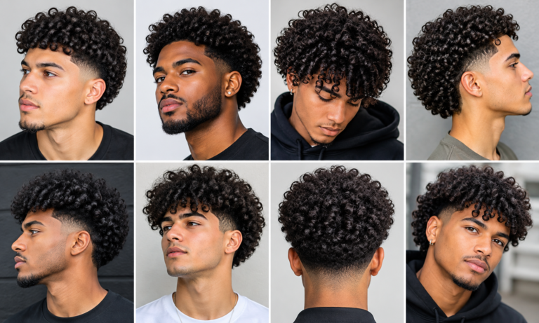 3B Curls Men: Stylish Curly Hairstyles & Haircuts 2026