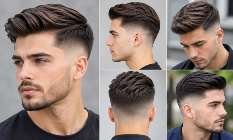 Comb Over Fade No Line: Clean & Stylish Men’s Haircut