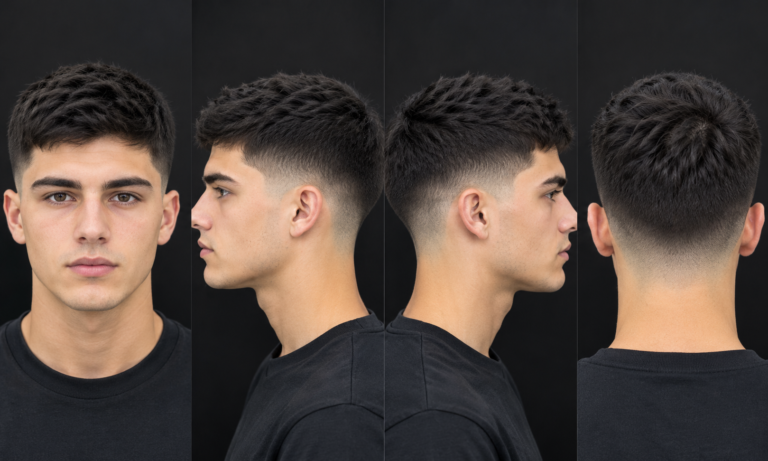 Short Hair Low Taper Fade