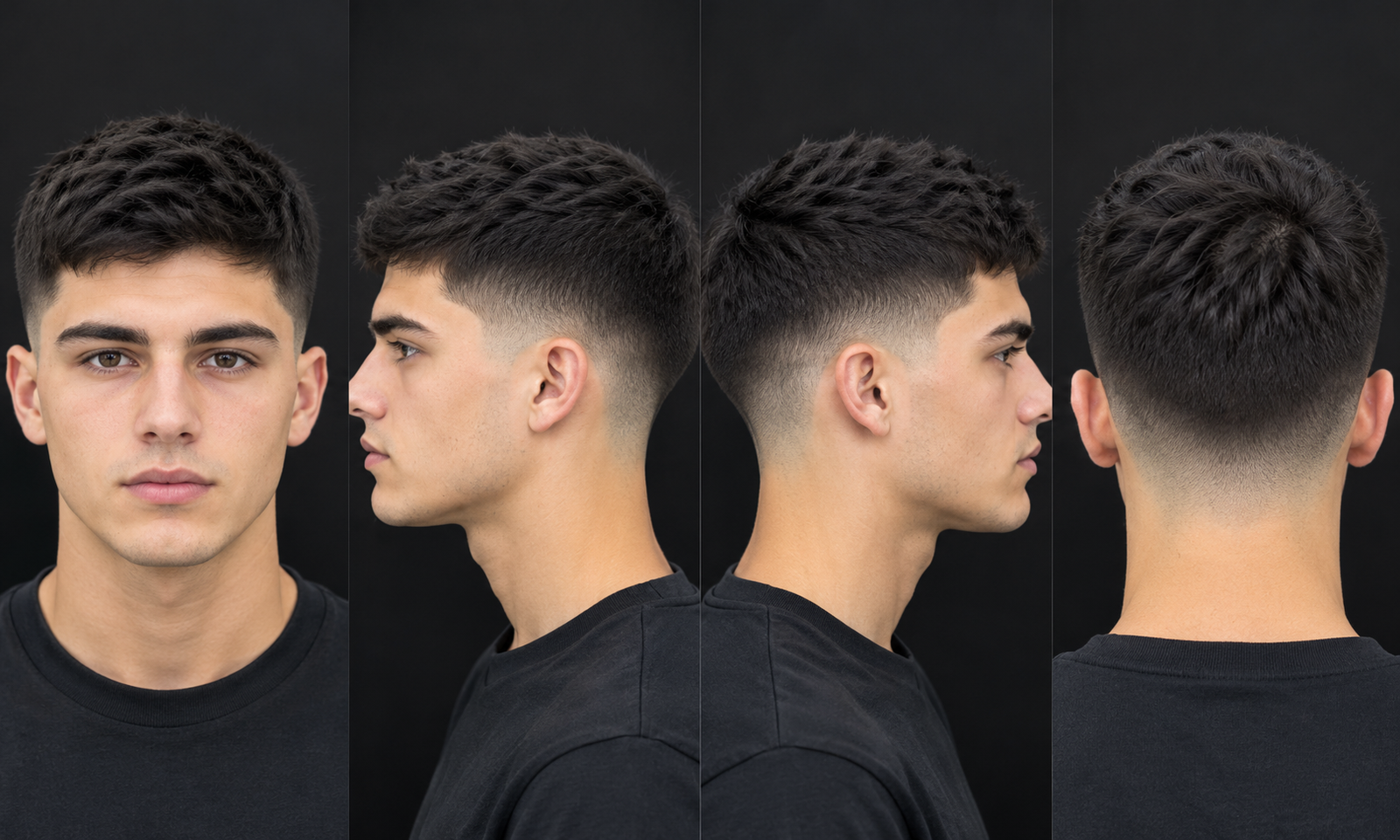 Short Hair Low Taper Fade