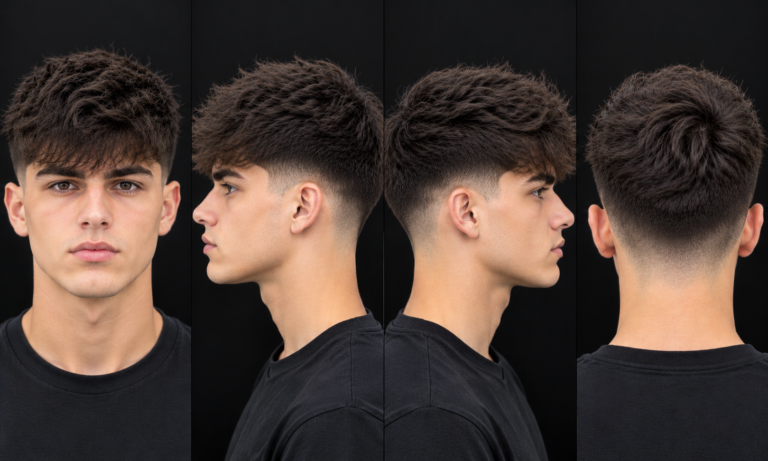 Textured Fringe Blowout Taper
