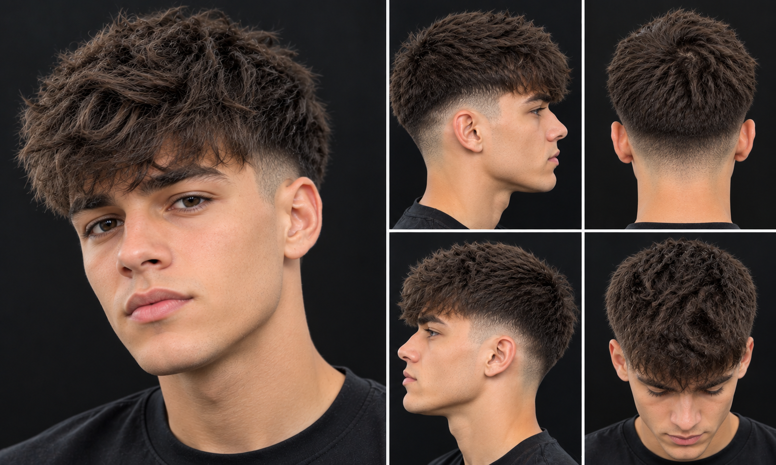 Textured Fringe Low Taper